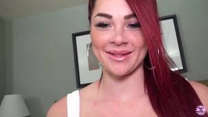 Freckle Redhead Porn Stars - Freckle Face Redhead Takes Messy Facial - Pornhub.com