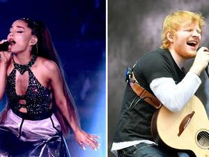 Ariana Grande Porn - Pornographic' songs by Ed Sheeran and Ariana Grande banned in Indonesian  province | Indonesia | The Guardian