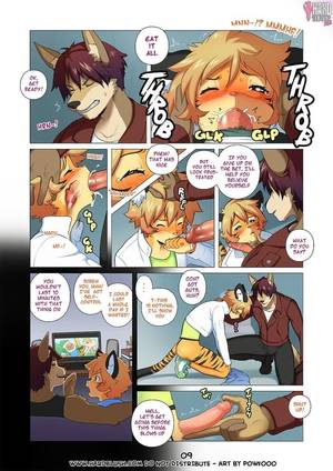 Gay Furry Sex Comics - Furry Gay Comic First Date Jitters