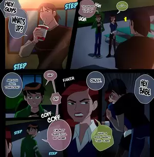 Ben 10 Yaoi Sex Comics - Yaoi porn comics Ben 10 â€“ Bad Joke to Kevin. Pairing: Ben 10 & Kevin