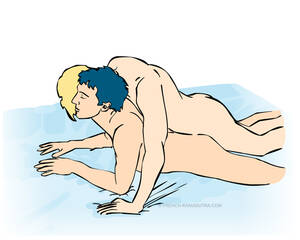 Gay Sex Positions - THE ELEPHANT STYLE aka THE SPOON STYLE
