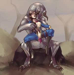 Fallout 3 Deathclaw Porn - e621 albino barbed_penis big_dom_small_sub blush boots breasts brown_hair  chair_position chosen_one claws clothed clothing deathclaw duo erection