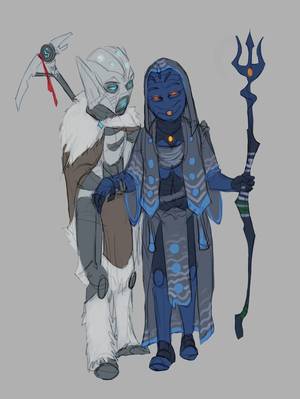 Lego Bionicle Barraki Porn - Nokama and Nuju by Demitsorou on deviantART