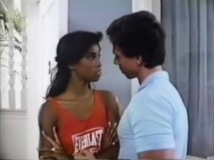 1990s ebony porn star - Peter North fucks black beauty