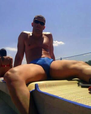 nude beach erection speedo - Blue Speedos | AussieSpeedoGuy.org