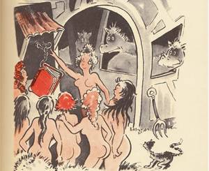 Dr. Seuss Porn - ... and have a limited edition of Dr. Seuss, a whole set! First and only  edition. Of nekid ladies. Terribly drawn, and I mean terribly.