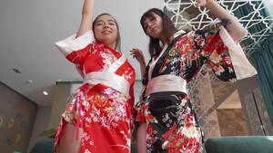 asian cock party - Asian Party ! Two Monster cocks fucked Asian girls in anal - LegalPorno