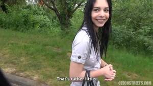 czech for money - Talked Hot Czech Girl Into Sucking And Fucking Me In A Forest For Money Porn  Video