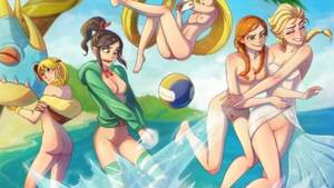 all disney princesses nude - princess disney porn princess nude beach - Disney Porn