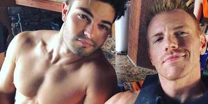 Deceased Male Porn Stars - The Walking Dead's Daniel Newman Poses With Gay Porn Star