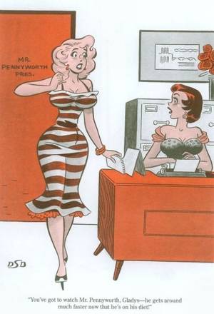naked cartoon secretaries - Art by Dan de Carlo - Two Secretaries Â· Dan DecarloFunniest CartoonsAdult  ...
