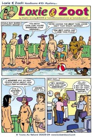 naturist sex cartoons - Nudist Cartoons Featuring RON COLEMAN and DAVE CARLSON â€“ FIRST COMICS NEWS