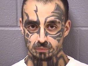 free tattoo sex porn - Tattoo-Face Kiddie Porn Guy Will Be Freed To Walk Among Us