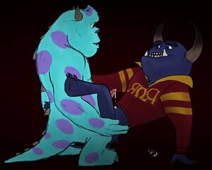 Monsters University Movie Gay Porn - johnny worthington,sulley | monsters university â€“ pixar xxx anal  #9351409305 anal sex anthro blue fur clothed clothing cum disney | Disney  Porn