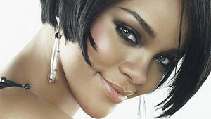 brunette rihanna - HD wallpaper: Rihanna, decoration, makeup, dress, actress, brunette, tattoo  | Wallpaper Flare