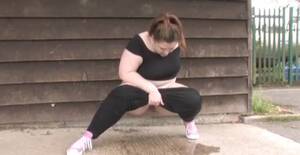 bbw piss desperation - Pee Desperation: BBW Has To Pee Really Bad - ThisVid.com