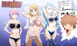 Fairy Tail Virgo Porn - Fairy Tail Lucy HeartFilia Aquarius Virgo Leo Pair by Mr123GOKU123