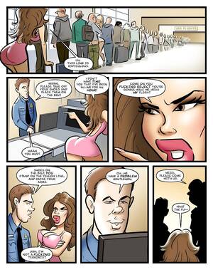 john persons shemale tranny - T.S.A. Initiations- John Persons - Porn Cartoon Comics