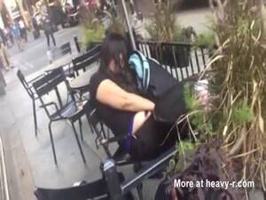 hidden public masturbation - Woman Caught Masturbating In Public