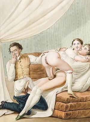1800s Vintage Shemale Art - 1800s paintings be crazy