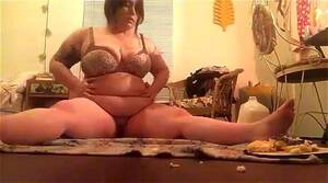 Bbw Eating Porn - Watch BBW eating cake on the floor - Fat, Piggy, Chubby Porn - SpankBang