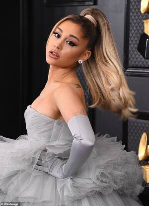Ariana Grande Porn Gloves - Pete Davidson SLAMS ex Ariana Grande for 'spray-painting herself brown' on  Vogue cover | Daily Mail Online