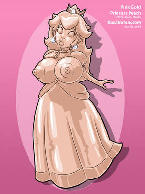 Gold Princess Peach - Pink Gold Princess Peach by ultrafem - Hentai Foundry