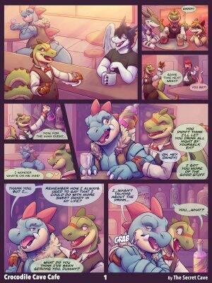 Hot Cave Furry Porn Comic - Crocodile Cave Cafe Pokemon Comic Porn - Pokemon Porn Comics