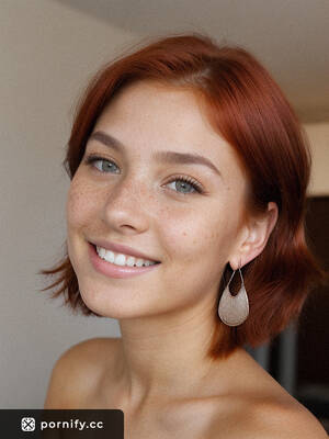 Natural Redhead Pussy - Red-Haired Teen with Natural Pussy Haircut Cumming in Loft Apartment |  Pornify â€“ Best AI Porn Generator
