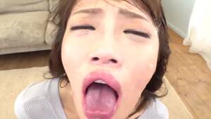 japanese throat - Young Japanese Girl Throat Bulge - VJAV.com