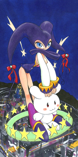 Nights Journey Of Dreams Porn - nights (character), nights into dreams, sega, artist request, blue eyes,  breasts, hat, jester cap, smile, topless - Image View - | Gelbooru - Free  Anime and Hentai Gallery