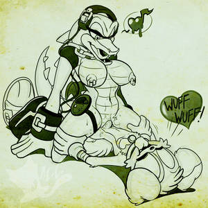 Alligator Furry Porn Bird - Croc furry porn - Crocodile furry rule anthro black nose boots breasts  closed eyes collar color