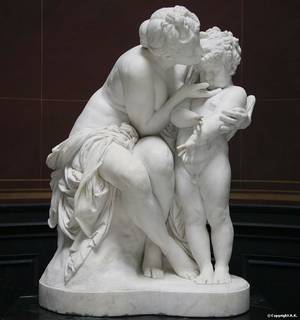Famous Statue Porn - from sculpture porn Â· Venus and Cupid, Reinhold Begas, 1864.