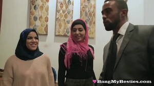 interracial foursome fffm - Interracial FFFM Foursome For Hot Arab Babes - XNXX.COM