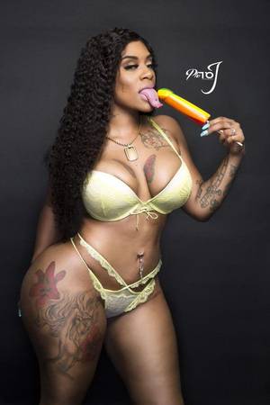 Beautiful Black Curvy Porn Stars - B.K.A Kakey on. Curvy WomenPornStarsTattooBeautiful ...