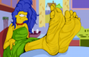Marge Simpson Feet Porn - Foot-Fetish-Booru