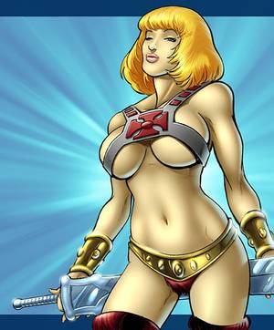 Cloud Strife Gender Bender Porn - What would male superheroes look like as women? Surprisingly well-endowed.  I'd like to imagine that this is a feminist rethink but its most likely a  reason ...