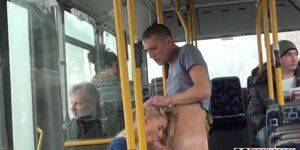 mofos bus fuck - Lindsey Olsen Ass Fucked on the Public Bus - Tnaflix.com