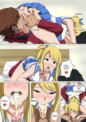 levy lucy lesbian sex fucking - Fairy hunting 2 - Whore in the guild - fairy tail hentai