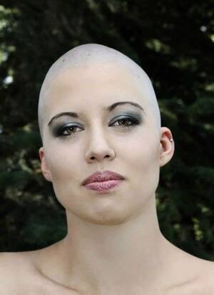 Bald Woman Porn - Kinky Bald Women | BDSM Fetish