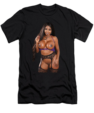Hot Sexy Nude Tits - Diamond Jackson Hot Naked Big Boobs Sexy Nude Pawg Booty Milf Big Tits Nude  Erotic T-Shirt by Hello From Aja - Pixels