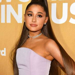 Ariana Grande Porn Tits - Ariana Grande Talks Mac Miller, Pete Davidson in Vogue Cover