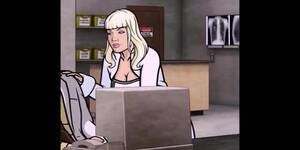 Archer Cartoon Porn Red Head - BLONDE SPY BLOWJOB - Archer cartoon porn, blowjob under table, giving head  under table desk oralsex - Tnaflix.com