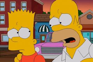 Colledge Girl Porn Simpson - Homer Simpson will no longer strangle son Bart : r/television