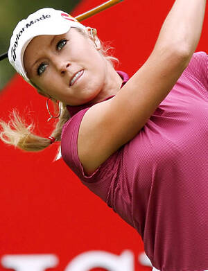 natalie gulbis upskirt pussy shot - women's golf | White Goddess