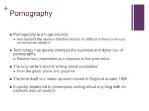 Abusive Pornography - ETHICS06 - Pornography and Abusive Images | PPT