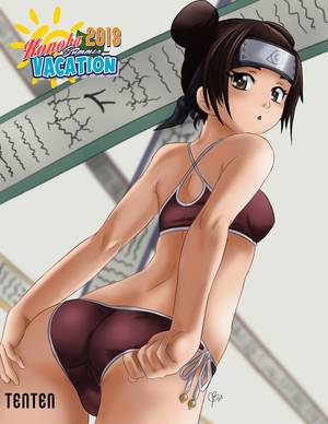 Naruto Shippuden Hot Porn - Konoha Summer Vacation 2013 - Tenten by SaiyanJAB.deviantart.com on  @DeviantArt