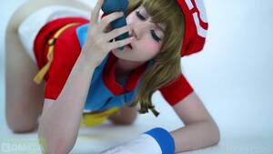 May Cosplay Porn - May from pokemon plays with houndoom Porn Video - VXXX.com