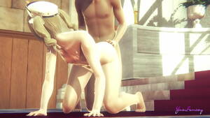 asian cum on ass animated - Genshin Impact Yaoi - Barbara Femboy's ASS is filled with CUM! - Sissy Japanese  Asian Manga anime game porn gay - XVIDEOS.COM