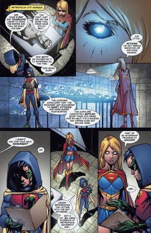 Kara And Batgirl Porn Comic - Supergirl and Damian Wayne<<Damian aka loveable little brat